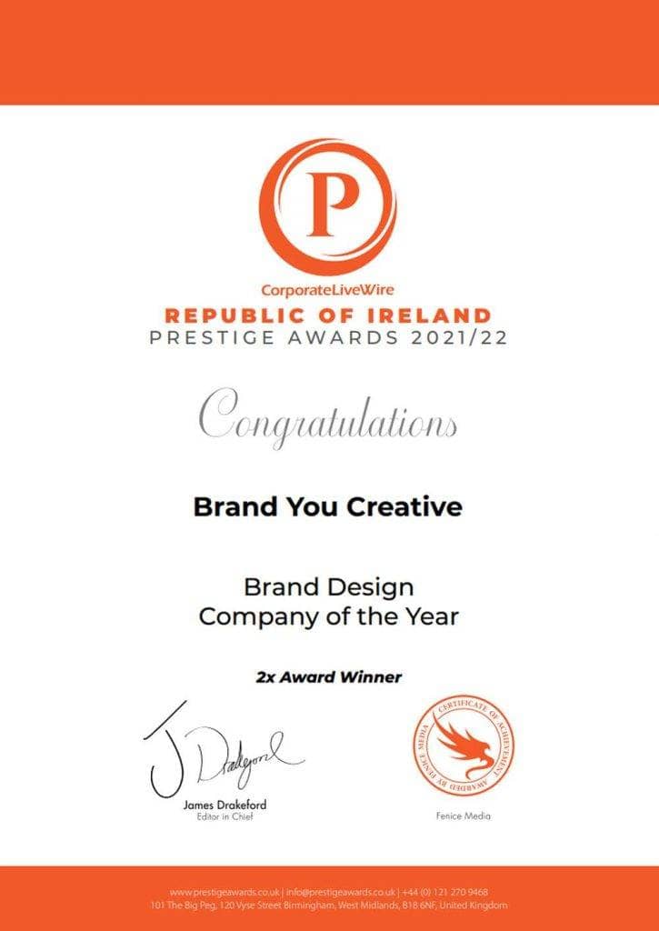 Award-Best-Brand-Design-Company-ireland